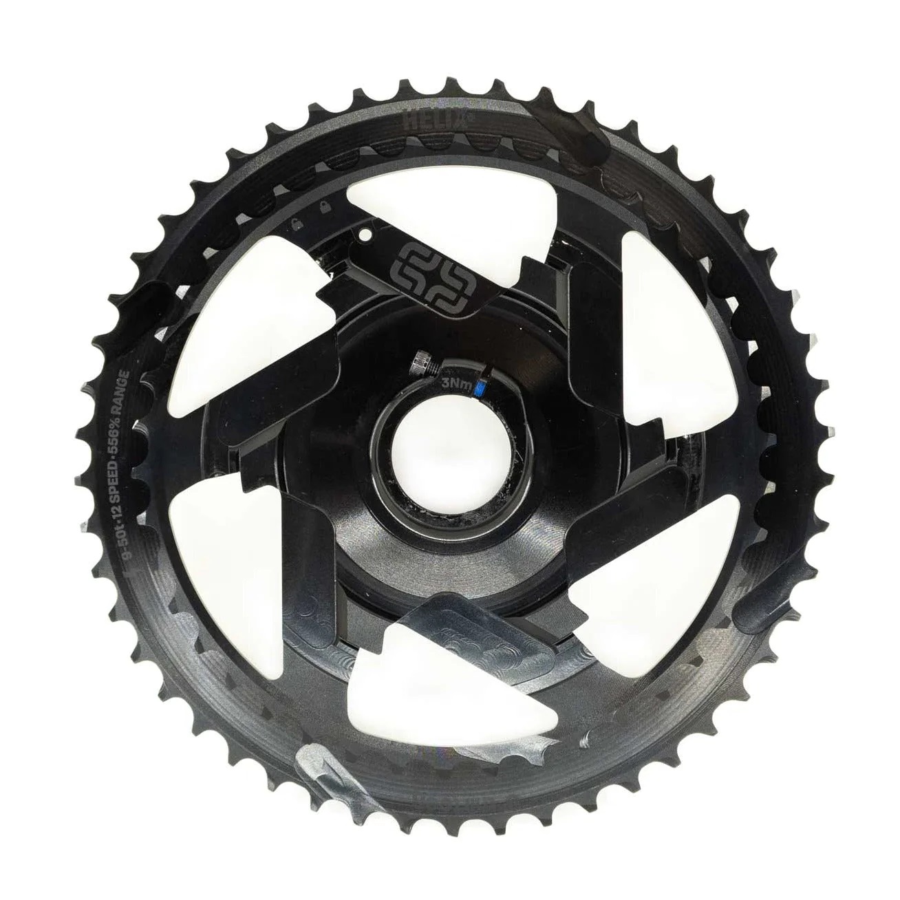 E*THIRTEEN HELIX PLUS 12-SPD ALUMINUM COGS, 42-50 T., BLACK E*THIRTEEN HELIX PLUS 12-SPD ALUMINUM COGS, 42-50 T., BLACK