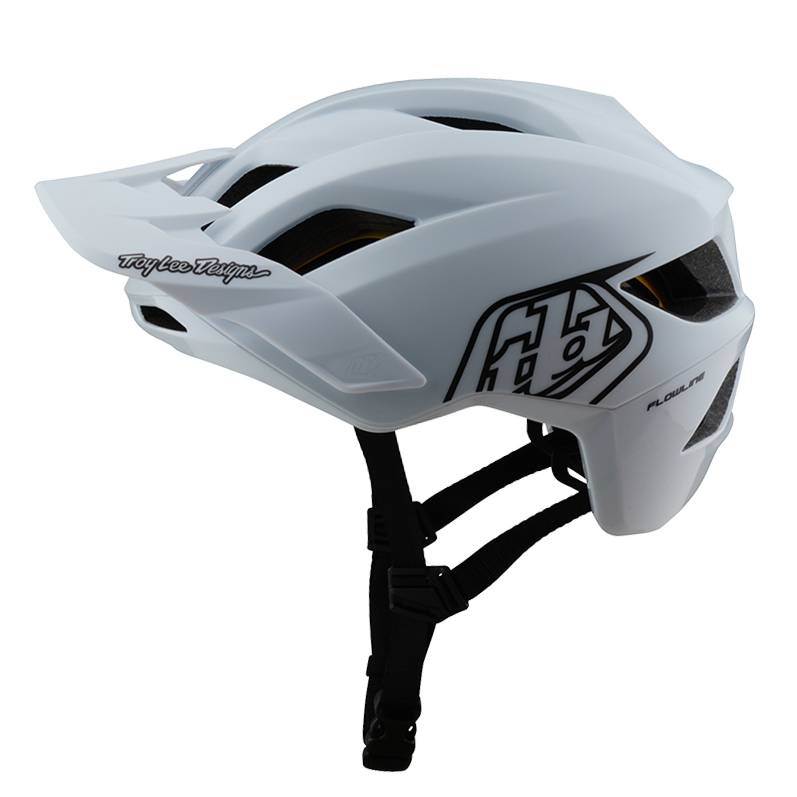 TROY LEE DESIGNS FLOWLINE MIPS HELMET, POINT, WHITE/BLACK, M/L | 57-59CM, 57CM, 58CM, 59CM, L, M TROY LEE DESIGNS FLOWLINE MIPS HELMET, POINT, WHITE/BLACK, M/L | 57-59CM, 57CM, 58CM, 59CM, L, M