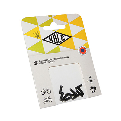 EMBOUT CABLE NOIR (SACHET DE 10 PIECES) EMBOUT CABLE NOIR (SACHET DE 10 PIECES)