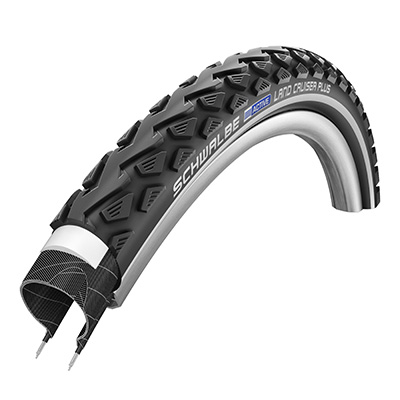 PNEU VTC CROSS 700 X 35 SCHWALBE LAND CRUISER PLUS NOIR TR (37-622) RENFORT PUNCTURE-GUARD COMPATIBLE VAE PNEU VTC CROSS 700 X 35 SCHWALBE LAND CRUISER PLUS NOIR TR (37-622) RENFORT PUNCTURE-GUARD COMPATIBLE VAE