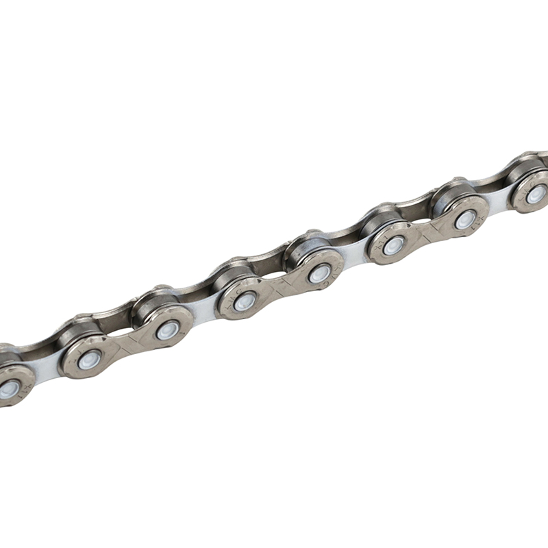 CHAINE VELO 11V. ROUTE-VTT NEWTON KMC ARGENT-BLANC 116 MAILLONS COMPATIBLE SHIMANO-SRAM CHAINE VELO 11V. ROUTE-VTT NEWTON KMC ARGENT-BLANC 116 MAILLONS COMPATIBLE SHIMANO-SRAM