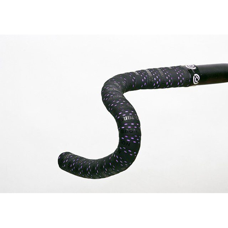 RUBAN DE GUIDON - CINTRE BIKE RIBBON DROP NOIR-VIOLET RUBAN DE GUIDON - CINTRE BIKE RIBBON DROP NOIR-VIOLET