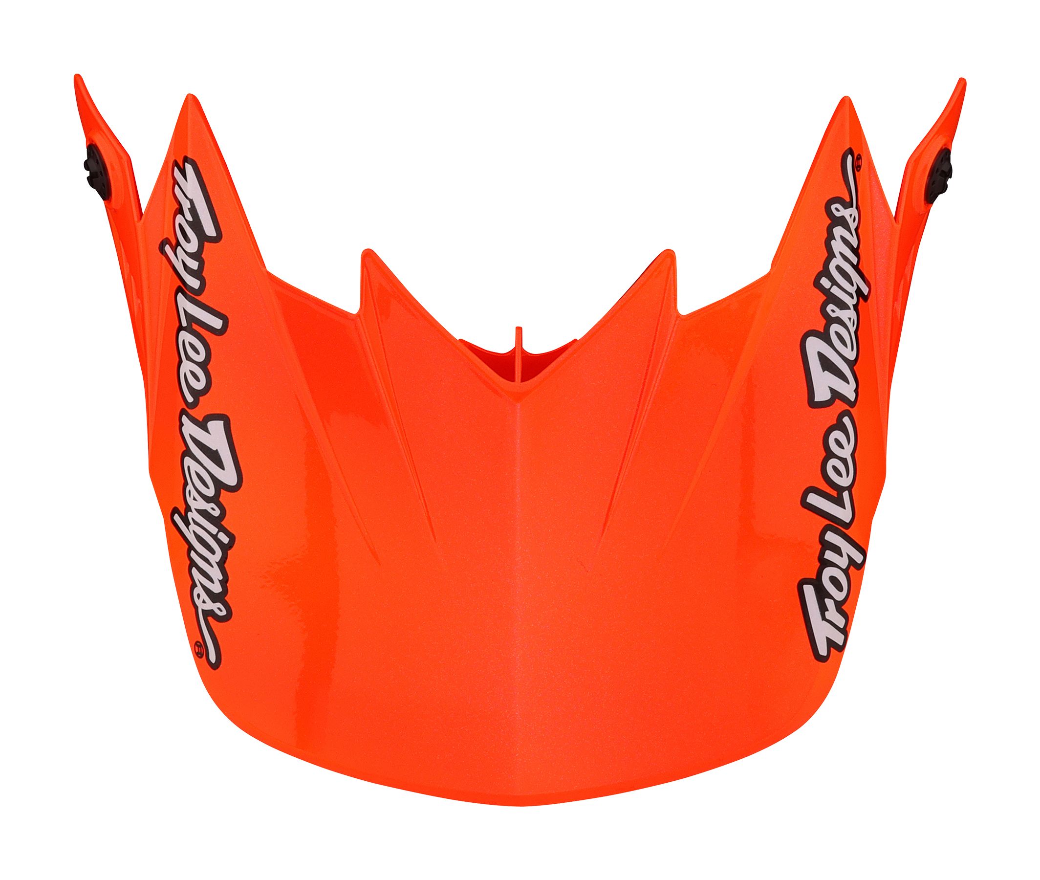 TROY LEE DESIGNS GP HELMET VISOR, VOLT, ORANGE, ONE SIZE TROY LEE DESIGNS GP HELMET VISOR, VOLT, ORANGE, ONE SIZE