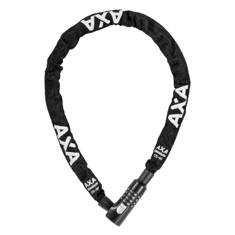 ANTIVOL VELO CHAINE A COMBINAISON AXA ABSOLUTE CODE DIAM 5MM L 0.90M NOIR - SECURITE NIVEAU 7-15 ANTIVOL VELO CHAINE A COMBINAISON AXA ABSOLUTE CODE DIAM 5MM L 0.90M NOIR - SECURITE NIVEAU 7-15