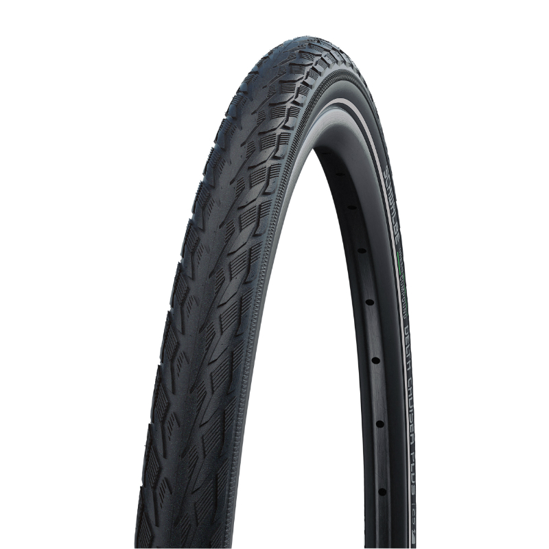PNEU VTC URBAIN 700 X 38 SCHWALBE DELTA CRUISER PLUS NOIR TR (40-622) RENFORT GREEN GUARD FLANC REFLEX PNEU VTC URBAIN 700 X 38 SCHWALBE DELTA CRUISER PLUS NOIR TR (40-622) RENFORT GREEN GUARD FLANC REFLEX