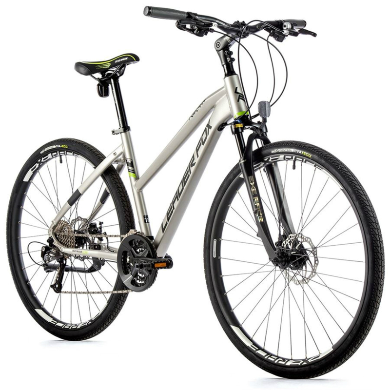 VELO MUSCULAIRE VTC 28 LEADER FOX TOSCANA FEMME ARGENT MAT 9V CADRE 18 POUCES (TAILLE ADULTE 170 à 178 CM) VELO MUSCULAIRE VTC 28 LEADER FOX TOSCANA FEMME ARGENT MAT 9V CADRE 18 POUCES (TAILLE ADULTE 170 à 178 CM)