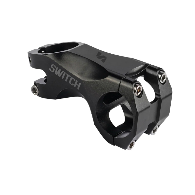 POTENCE VTT SWITCH STEEP ALU CNC NOIR CINTRE 31.8MM ANGLE -19° L 70MM POTENCE VTT SWITCH STEEP ALU CNC NOIR CINTRE 31.8MM ANGLE -19° L 70MM