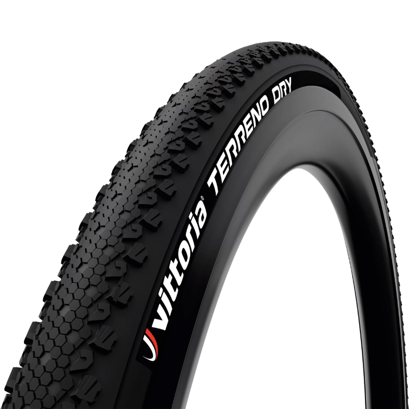 PNEU GRAVEL 700 X 38 VITTORIA TERRENO DRY NOIR TR (38-622) PNEU GRAVEL 700 X 38 VITTORIA TERRENO DRY NOIR TR (38-622)