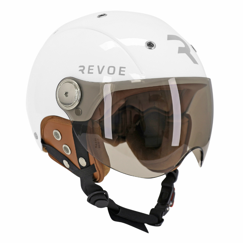 CASQUE VELO ADULTE REVOE PREMIUM URBAIN-CITY BLANC SKY TAILLE 55-56 VISIERE REGLABLE, PROTECTION OREILLE AMOVIBLE (VENDU EN BOITE) COMPATIBLE EBIKE ET TROTTINETTE - HOMOLOGATION EN1078+A1 CASQUE VELO ADULTE REVOE PREMIUM URBAIN-CITY BLANC SKY TAILLE 55-56 VISIERE REGLABLE, PROTECTION OREILLE AMOVIBLE (VENDU EN BOITE) COMPATIBLE EBIKE ET TROTTINETTE - HOMOLOGATION EN1078+A1