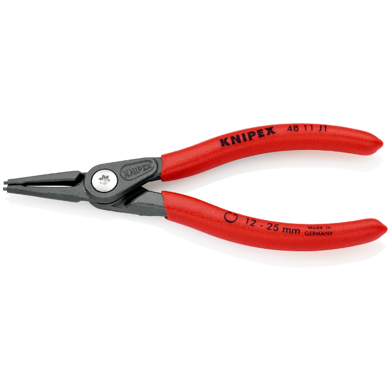 PINCE A CIRCLIPS INTERIEUR PRO KNIPEX 140MM DIAM CIRCLIPS 12 A 25MM GRIS ANTIROUILLE POINTE 1,3MM (DROITE) (48 11 J1) -MADE IN GERMANY- PINCE A CIRCLIPS INTERIEUR PRO KNIPEX 140MM DIAM CIRCLIPS 12 A 25MM GRIS ANTIROUILLE POINTE 1,3MM (DROITE) (48 11 J1) -MADE IN GERMANY-