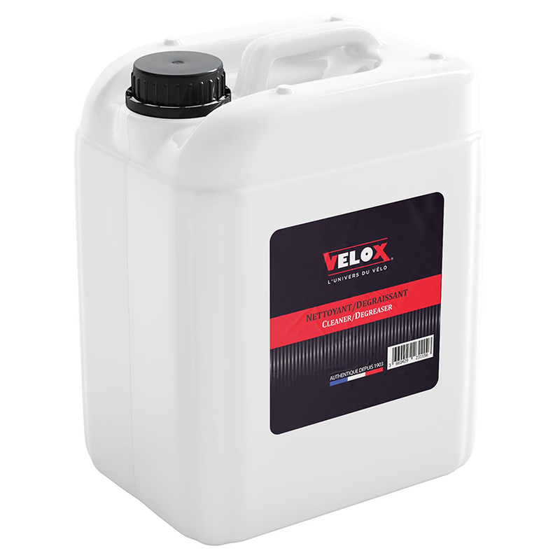 NETTOYANT - DEGRAISSANT VELOX POUR CADRE ET TRANSMISSION (BIDON 5L) NETTOYANT - DEGRAISSANT VELOX POUR CADRE ET TRANSMISSION (BIDON 5L)