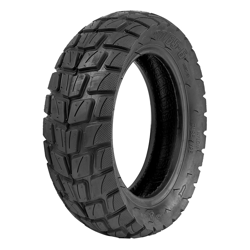 PNEU TROTTINETTE TUBETYPE CROSS 80-65-6 (10 X 3.00) NOIR (POUR ZERO10X - KUGOO M4)