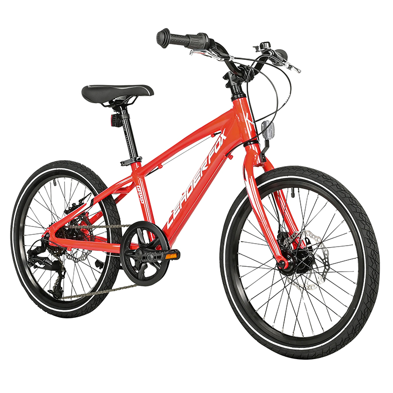 VELO MUSCULAIRE VTT 20 LEADER FOX GAMP 2025 GARCON ROUGE 6V (TAILLE ENFANT 120 à 135 CM) VELO MUSCULAIRE VTT 20 LEADER FOX GAMP 2025 GARCON ROUGE 6V (TAILLE ENFANT 120 à 135 CM)