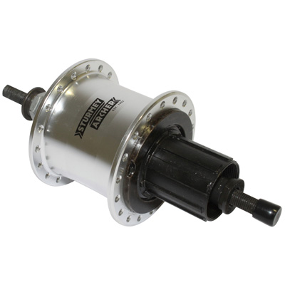 MOYEU CITY-VTC STURMEY ARCHER ARGENT 36T CASSETTE COMPATIBLE SHIMANO AVEC 3 VITESSES DANS LE MOYEU MOYEU CITY-VTC STURMEY ARCHER ARGENT 36T CASSETTE COMPATIBLE SHIMANO AVEC 3 VITESSES DANS LE MOYEU