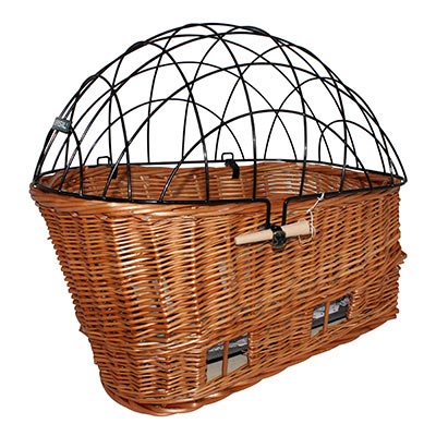 PANIER ARRIERE OSIER BASIL POUR CHIEN 45CM (LIVRE AVEC FIXATION ETAU PORTE BAGAGE) (45X37X21CM) PANIER ARRIERE OSIER BASIL POUR CHIEN 45CM (LIVRE AVEC FIXATION ETAU PORTE BAGAGE) (45X37X21CM)