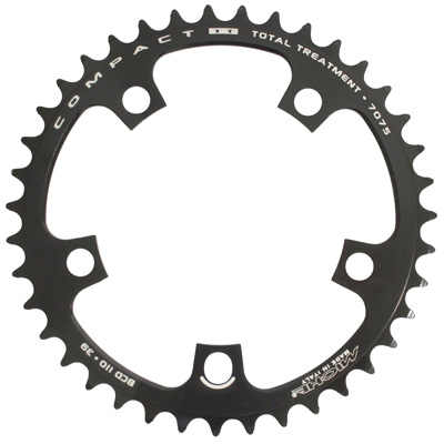 PLATEAU ROUTE 5BRA D.110 MICHE 39DTS INTERIEUR TYPE SHIMANO ET CAMPAGNOLO ALU NOIR 9-10V. PLATEAU ROUTE 5BRA D.110 MICHE 39DTS INTERIEUR TYPE SHIMANO ET CAMPAGNOLO ALU NOIR 9-10V.