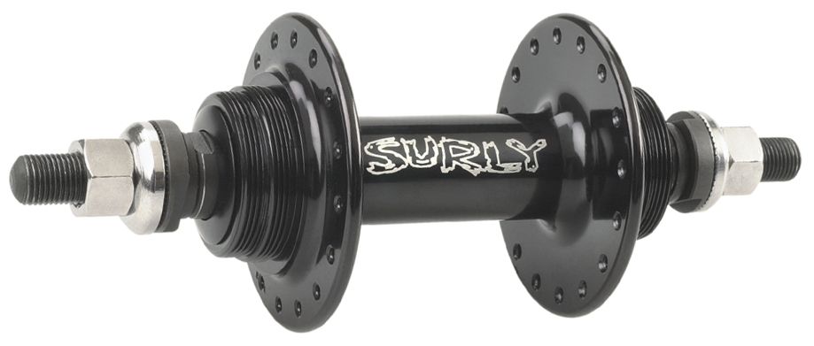 SURLY ULTRA NEW HUB REAR, 130MM BOLT-ON, 9MM QR, FIX/FREE, 32 H.