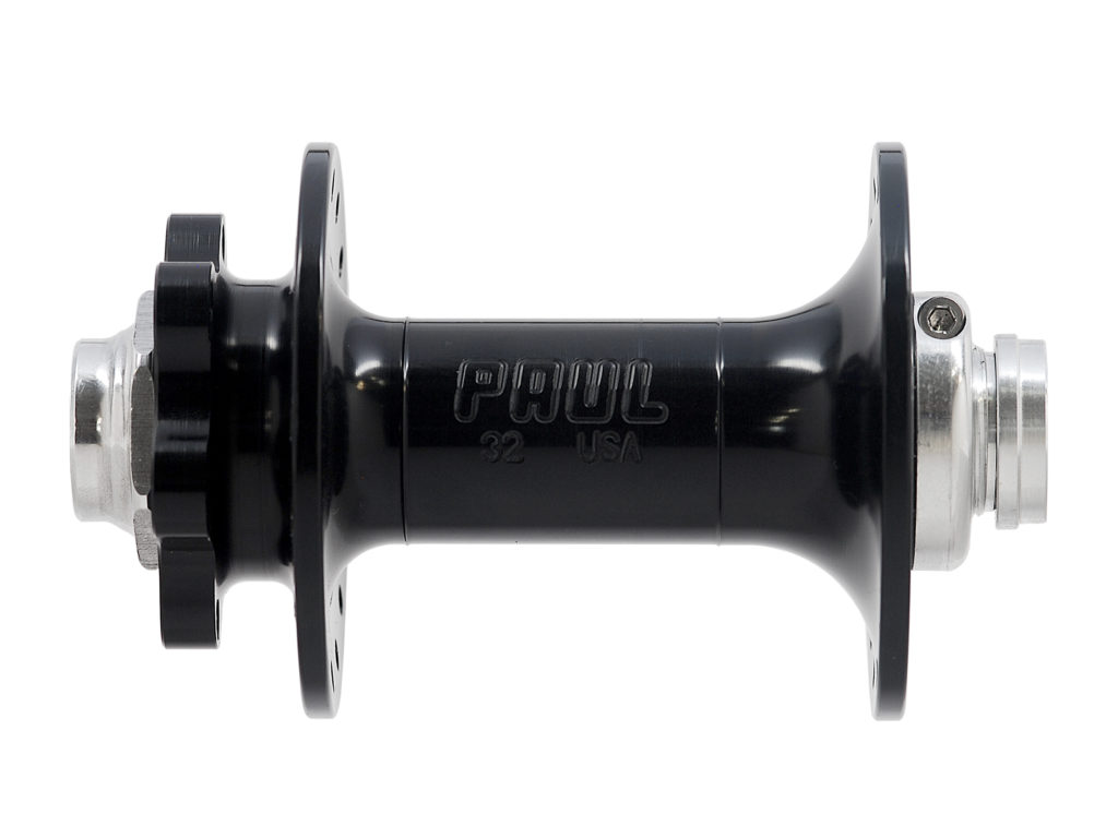 PAUL COMPONENT FHUB THRU AXLE DISC 6-BOLT BOOST HUB FRONT, 110X15MM, 32 H.
