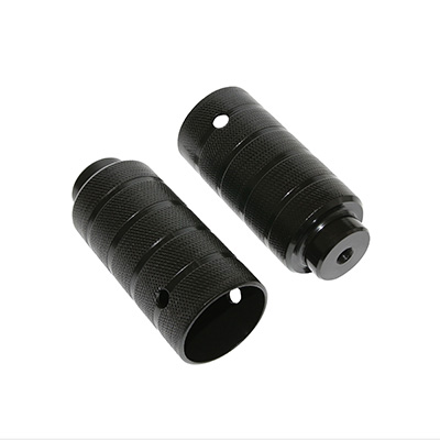 REPOSE PIED BMX ALU DIAM 45MM NOIR L100MM POUR AXE DE 3-8 (PAIRE) REPOSE PIED BMX ALU DIAM 45MM NOIR L100MM POUR AXE DE 3-8 (PAIRE)