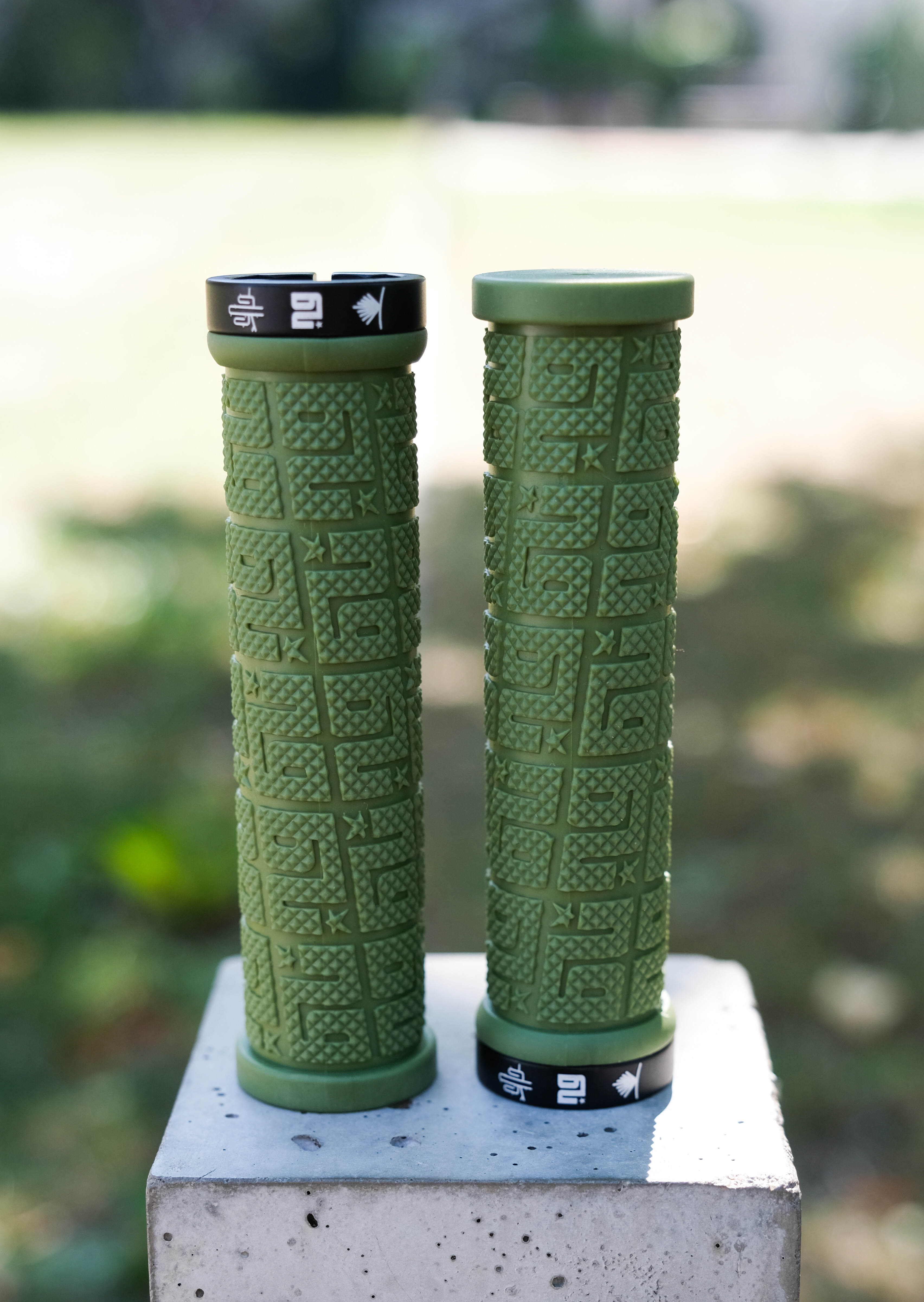 NG SPORTS CLOVEE LOCK-ON GRIP, 130/30.6MM, SALTY CACTUS COLLECTION, DARK GREEN