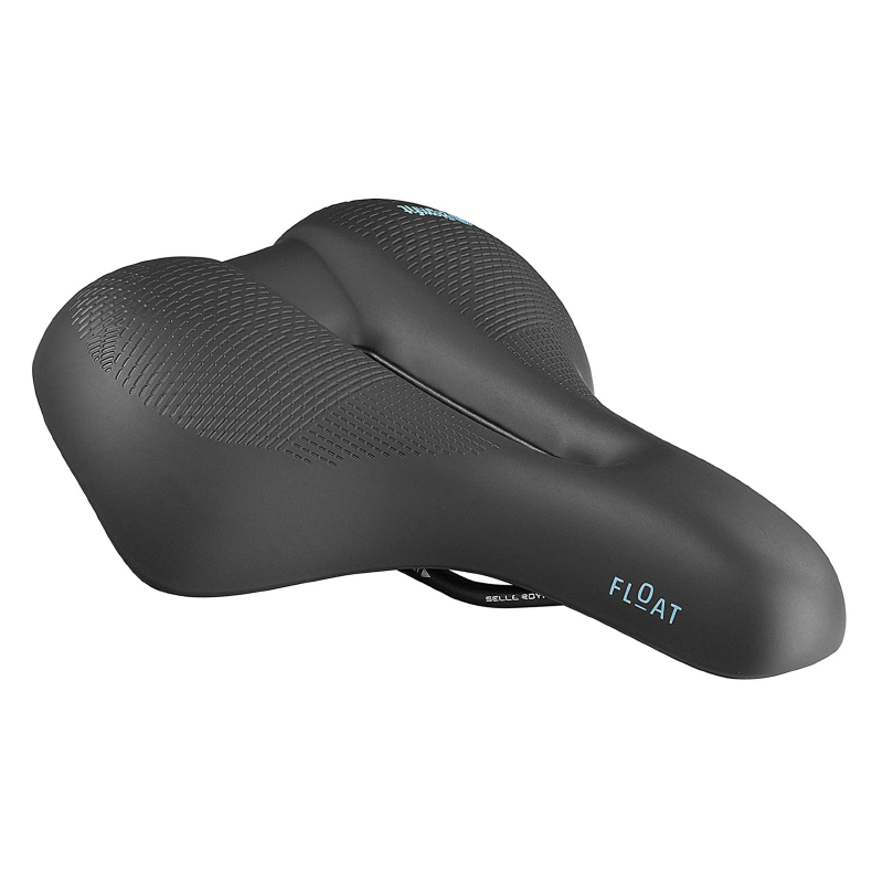 SELLE ROYAL FLOAT LOISIR AVEC TROU CENTRAL A MEMOIRE DE FORME RELAXED NOIR 251X228MM 628G SELLE ROYAL FLOAT LOISIR AVEC TROU CENTRAL A MEMOIRE DE FORME RELAXED NOIR 251X228MM 628G