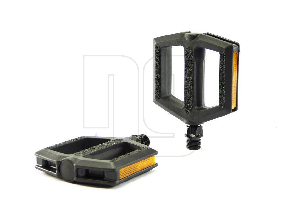NG SPORTS RYMSKEE GRIPTAPE PLATTFORM-PEDAL, WITH REFLECTOR, BLACK, ONE SIZE NG SPORTS RYMSKEE GRIPTAPE PLATTFORM-PEDAL, WITH REFLECTOR, BLACK, ONE SIZE
