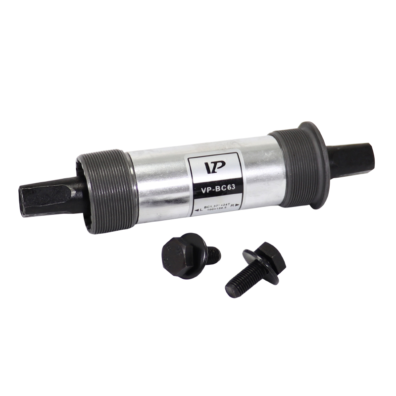 BOITIER PEDALIER VP CARRE A ROULEMENT 159,5MM FILETAGE ANGLAIS - BSC - 1,37X24 (BOITE DE 100MM) POUR FAT BIKE BOITIER PEDALIER VP CARRE A ROULEMENT 159,5MM FILETAGE ANGLAIS - BSC - 1,37X24 (BOITE DE 100MM) POUR FAT BIKE