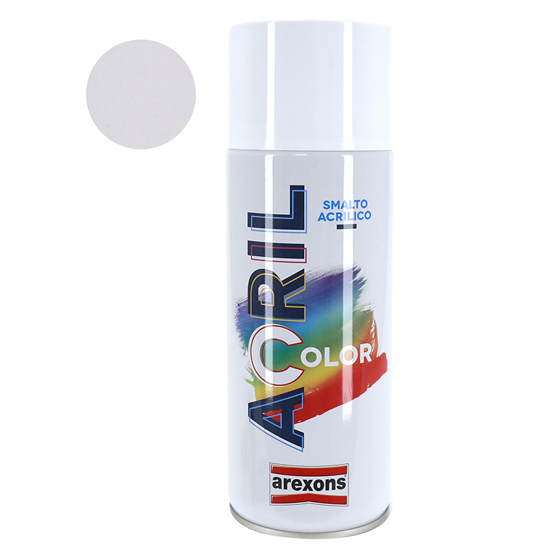 BOMBE DE PEINTURE AREXONS ACRYLIQUE BLANC BRILLANT RAL 9003 (AEROSOL 400 ML) (3962) BOMBE DE PEINTURE AREXONS ACRYLIQUE BLANC BRILLANT RAL 9003 (AEROSOL 400 ML) (3962)