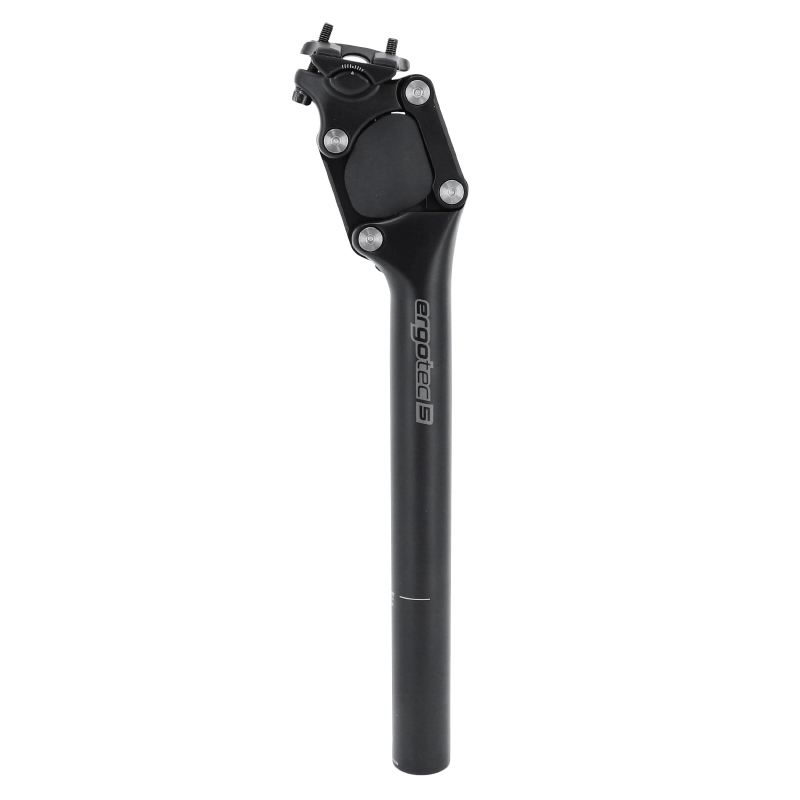 TIGE DE SELLE ROUTE-VTT ERGOTEC PARALLELOGRAMME ALU NOIR DIAM. 31,6 L350MM (HOMOLOGUE NIVEAU 5) TIGE DE SELLE ROUTE-VTT ERGOTEC PARALLELOGRAMME ALU NOIR DIAM. 31,6 L350MM (HOMOLOGUE NIVEAU 5)