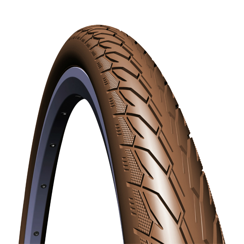 PNEU VTT URBAIN 26 X 1.75 RUBENA FLASH MARRON TR (47-559) PNEU VTT URBAIN 26 X 1.75 RUBENA FLASH MARRON TR (47-559)