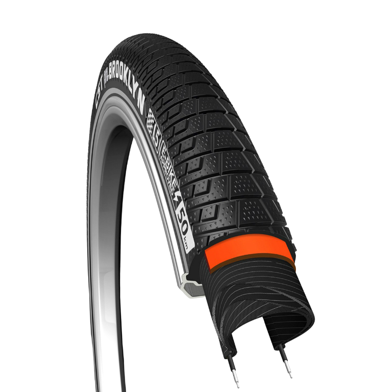 PNEU CARGO - CITY 20 X 2.15 CST BROOKLYN NOIR TR (55-406) RENFORT FLANC REFLEX COMPATIBLE VAE (SUPPORTE 115KGS) PROTECTION MAXIMALE PNEU CARGO - CITY 20 X 2.15 CST BROOKLYN NOIR TR (55-406) RENFORT FLANC REFLEX COMPATIBLE VAE (SUPPORTE 115KGS) PROTECTION MAXIMALE