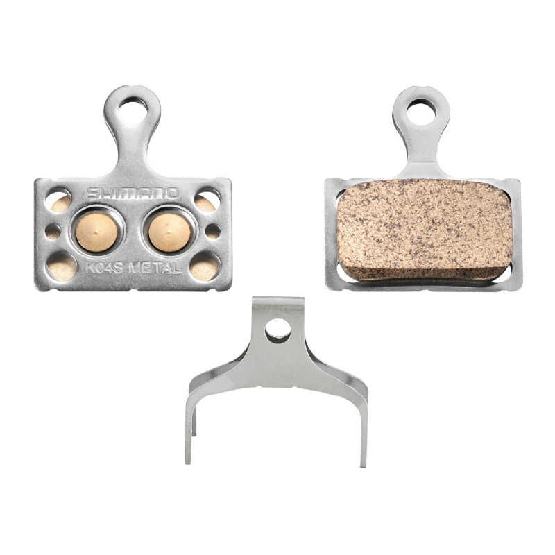 PLAQUETTE DE FREIN ROUTE - VTT SHIMANO DURA-ACE R9270, XTR M9100, ULTEGRA R8170, 105 R7170, TIAGRA R4770, GAMME RS ET RX (SHIMANO ORIGINE METAL) - K04S (PAIRE SUR CARTE) (VOIR ARGUMENTAIRE) PLAQUETTE DE FREIN ROUTE - VTT SHIMANO DURA-ACE R9270, XTR M9100, ULTEGRA R8170, 105 R7170, TIAGRA R4770, GAMME RS ET RX (SHIMANO ORIGINE METAL) - K04S (PAIRE SUR CARTE) (VOIR ARGUMENTAIRE)