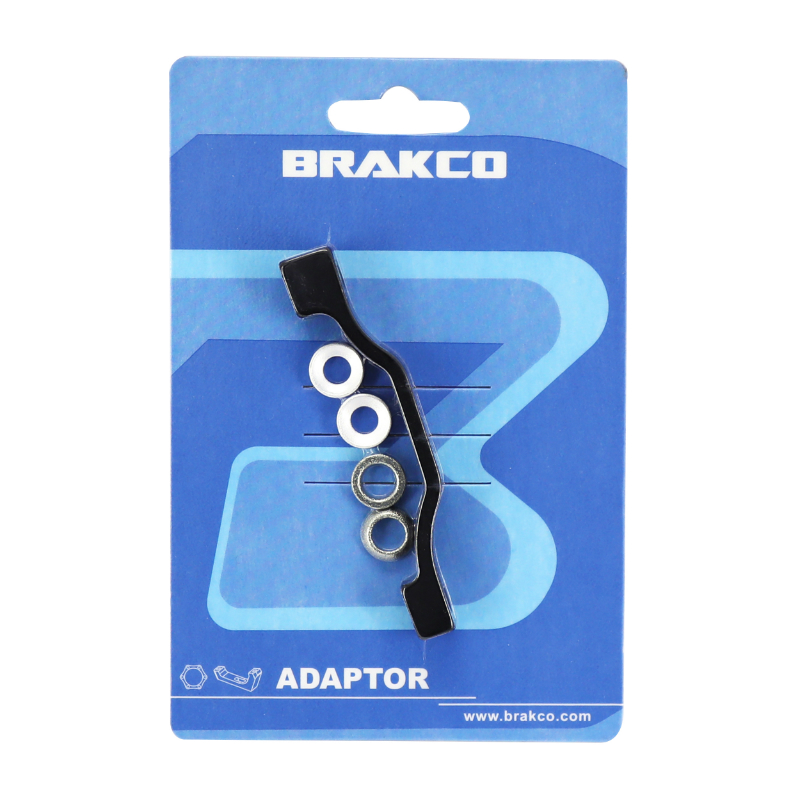 ADAPTATEUR - REHAUSSE FREIN A DISQUE VTT POST-MOUNT AVANT - ARRIERE BRAKCO ETRIER 203MM POUR DISQUE 220MM ADAPTATEUR - REHAUSSE FREIN A DISQUE VTT POST-MOUNT AVANT - ARRIERE BRAKCO ETRIER 203MM POUR DISQUE 220MM