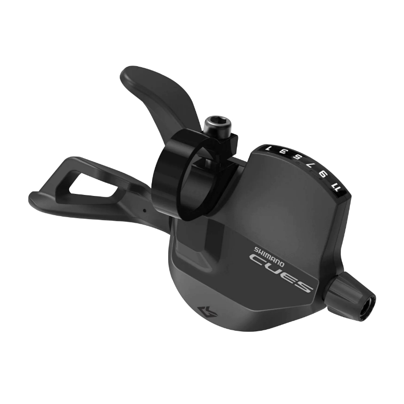 MANETTE VTT SHIMANO DROITE 11V. CUES U6000 RAPIDFIRE PLUS (AVEC INDICATEUR DE VITESSE) MANETTE VTT SHIMANO DROITE 11V. CUES U6000 RAPIDFIRE PLUS (AVEC INDICATEUR DE VITESSE)