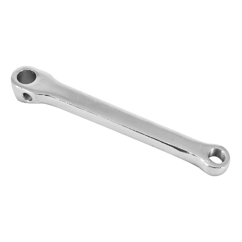 MANIVELLE GAUCHE TYPE THUN LONGUEUR 170 MM ACIER ARGENT (AVEC EMPLACEMENT POUR CLAVETTE 15 MM) -SELECTION P2R- MANIVELLE GAUCHE TYPE THUN LONGUEUR 170 MM ACIER ARGENT (AVEC EMPLACEMENT POUR CLAVETTE 15 MM) -SELECTION P2R-