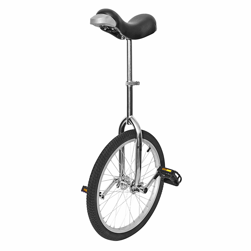 MONOCYCLE 20" ARGENT TIGE DE SELLE REGLABLE (ROUE ALU) MONOCYCLE 20" ARGENT TIGE DE SELLE REGLABLE (ROUE ALU)