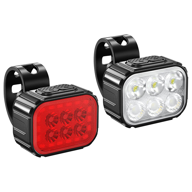 ECLAIRAGE VELO USB KIT SUR CINTRE-TIGE DE SELLE 500 - 100 LUMENS NOIR (AVANT+ARRIERE) (CABLE USB INCLUS) -SELECTION P2R- ECLAIRAGE VELO USB KIT SUR CINTRE-TIGE DE SELLE 500 - 100 LUMENS NOIR (AVANT+ARRIERE) (CABLE USB INCLUS) -SELECTION P2R-