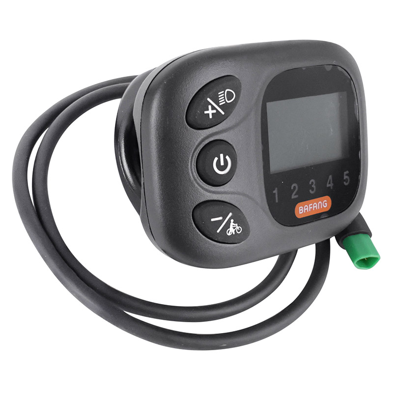 COMPTEUR - DISPLAY VAE BAFANG DP C15 CANBUS POUR ROUE AVANT NOIR (SUPPORT 22,2 MM LONGUEUR CABLE 230 MM) COMPTEUR - DISPLAY VAE BAFANG DP C15 CANBUS POUR ROUE AVANT NOIR (SUPPORT 22,2 MM LONGUEUR CABLE 230 MM)