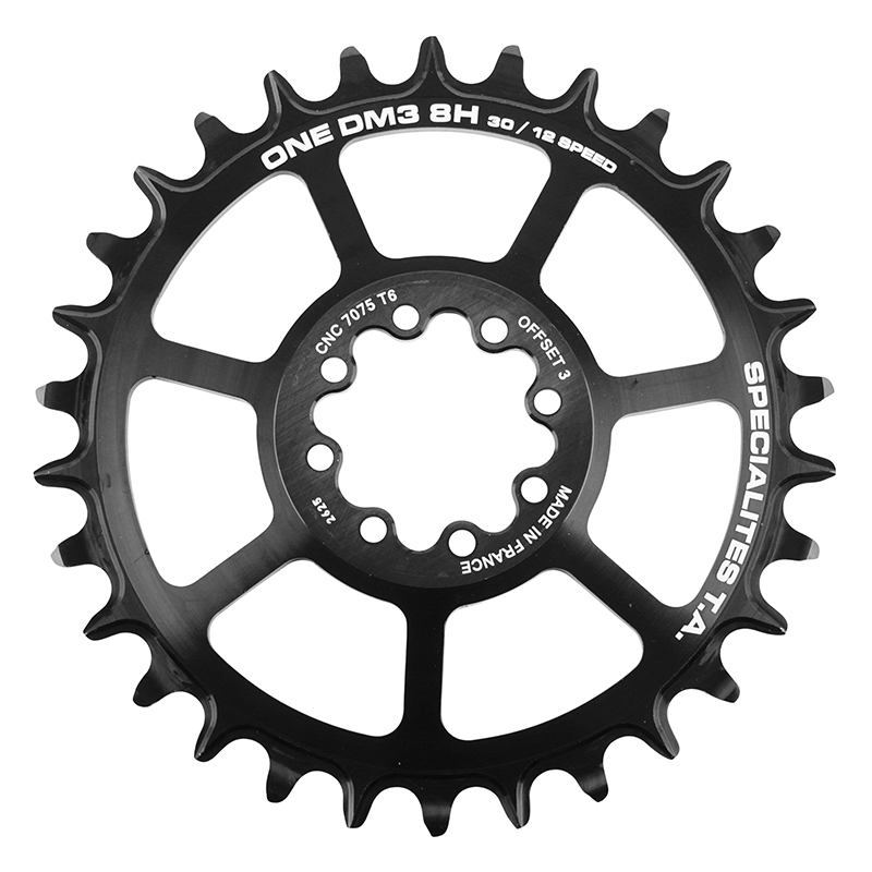 PLATEAU VTT DIRECT MOUNT POUR SRAM GX - XX1 - X01 TA ONE DM3 8H 30DTS 11-12V. NOIR (TRANSMISSION BOOST DEPORT 3MM) PLATEAU VTT DIRECT MOUNT POUR SRAM GX - XX1 - X01 TA ONE DM3 8H 30DTS 11-12V. NOIR (TRANSMISSION BOOST DEPORT 3MM)