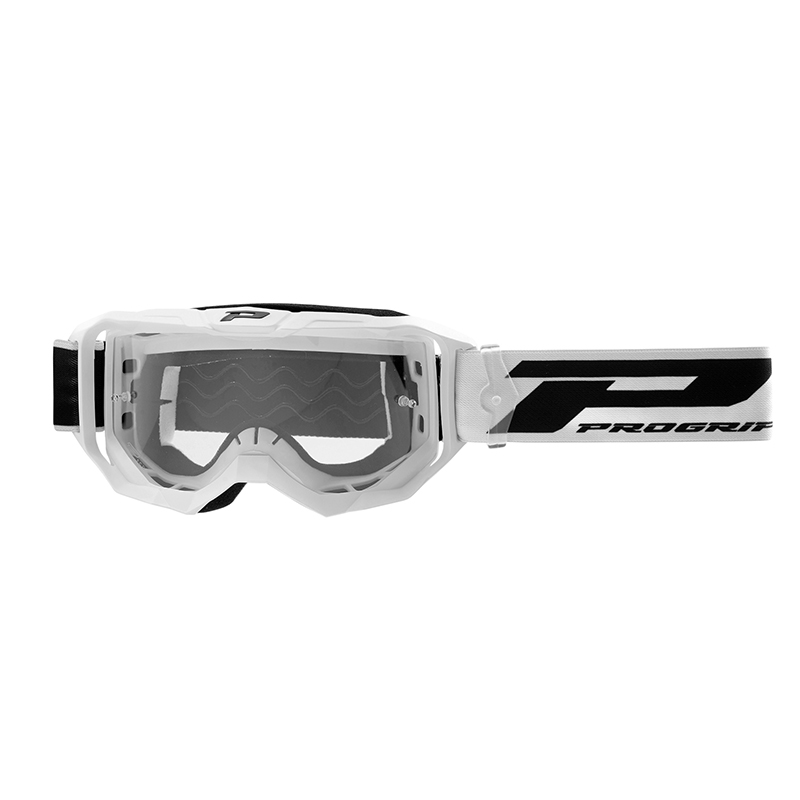 MASQUE-LUNETTES CROSS PROGRIP 3300 TR VISION GO BLANC MAT ECRAN TRANSPARENT ANTI-RAYURES-ANTI U.V.-ANTI-BUEE (HOMOLOGUE CE-EN-N° AC-96025 REV.2) MASQUE-LUNETTES CROSS PROGRIP 3300 TR VISION GO BLANC MAT ECRAN TRANSPARENT ANTI-RAYURES-ANTI U.V.-ANTI-BUEE (HOMOLOGUE CE-EN-N° AC-96025 REV.2)