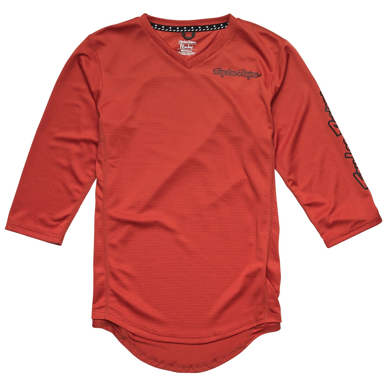 TROY LEE DESIGNS WOMENS MISCHIEF 3/4 JERSEY, SOLID, HENNA, L