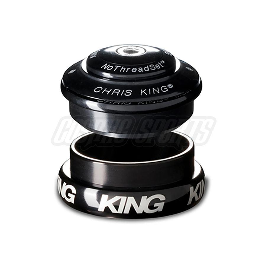 CHRIS KING INSET I8 TAPERED HEADSET, 1 1/8"-1 1/4", GRIPLOCK, ZS44/28.6 | EC44/33