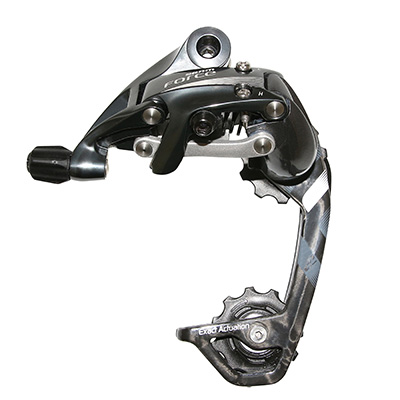 DERAILLEUR ROUTE ARRIERE SRAM 11V. FORCE CHAPE MOYENNE DOUBLE 32DTS DERAILLEUR ROUTE ARRIERE SRAM 11V. FORCE CHAPE MOYENNE DOUBLE 32DTS