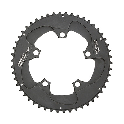 PLATEAU ROUTE 5BRA D.110 STRONGLIGHT CT2 SRAM 50DTS EXTERIEUR NOIR POUR RED-FORCE-RIVAL 11V. (POUR INTERIEUR 34DTS) PLATEAU ROUTE 5BRA D.110 STRONGLIGHT CT2 SRAM 50DTS EXTERIEUR NOIR POUR RED-FORCE-RIVAL 11V. (POUR INTERIEUR 34DTS)