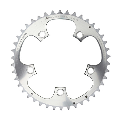 PLATEAU ROUTE 5BRA D.110 TA ZEPHYR 42DTS EXTERIEUR ARGENT ALU 7075 TYPE SHIMANO 9-10V. PLATEAU ROUTE 5BRA D.110 TA ZEPHYR 42DTS EXTERIEUR ARGENT ALU 7075 TYPE SHIMANO 9-10V.