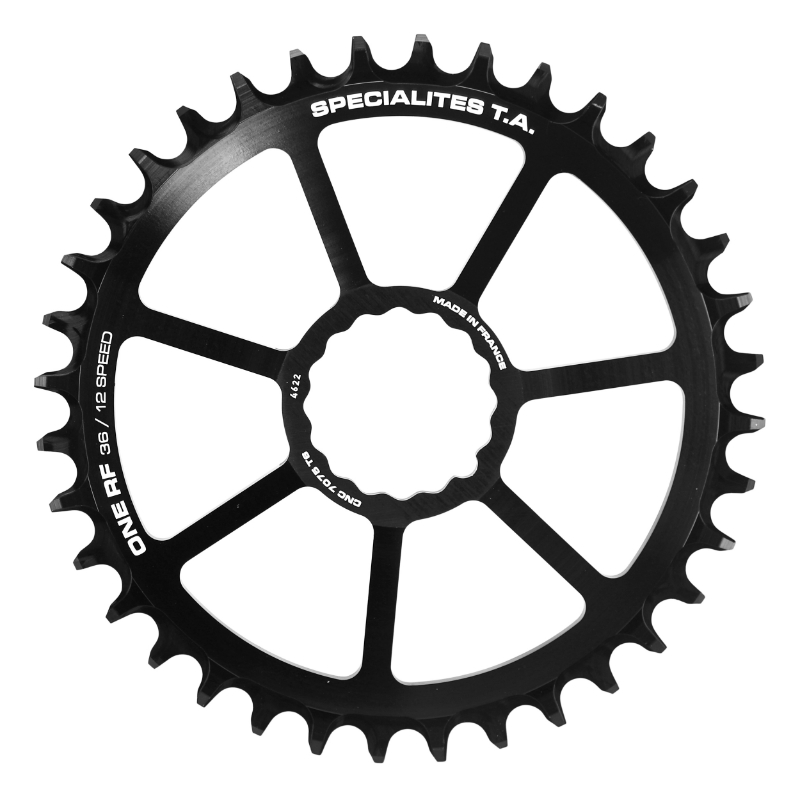 PLATEAU VTT DIRECT MOUNT POUR RACE FACE CINCH TA ONE RF 36DTS 12V. NOIR PLATEAU VTT DIRECT MOUNT POUR RACE FACE CINCH TA ONE RF 36DTS 12V. NOIR