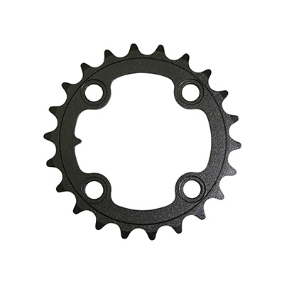 PLATEAU VTT 4BRA D.64 POUR SUNRACE 22DTS TRIPLE INTERIEUR NOIR ALU COMPATIBLE AUTRES MARQUES