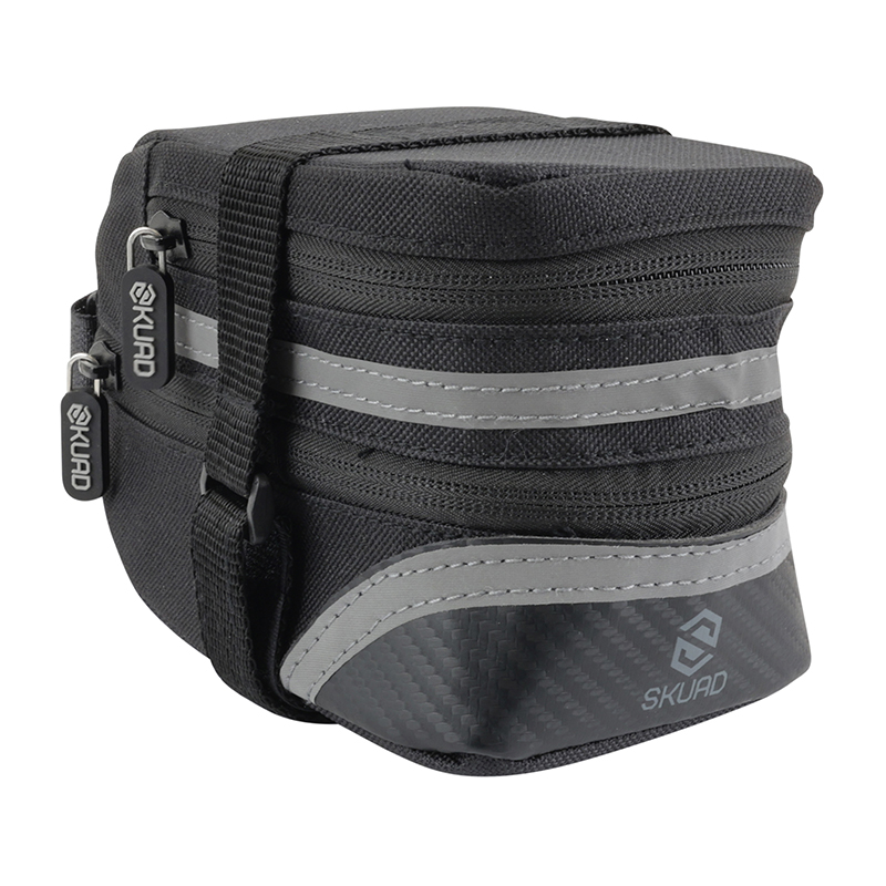 SACOCHE DE SELLE VELO GIST NOIR MAX FIXATION VELCRO ( L 17CM X L 8CM X H 7CM) SACOCHE DE SELLE VELO GIST NOIR MAX FIXATION VELCRO ( L 17CM X L 8CM X H 7CM)