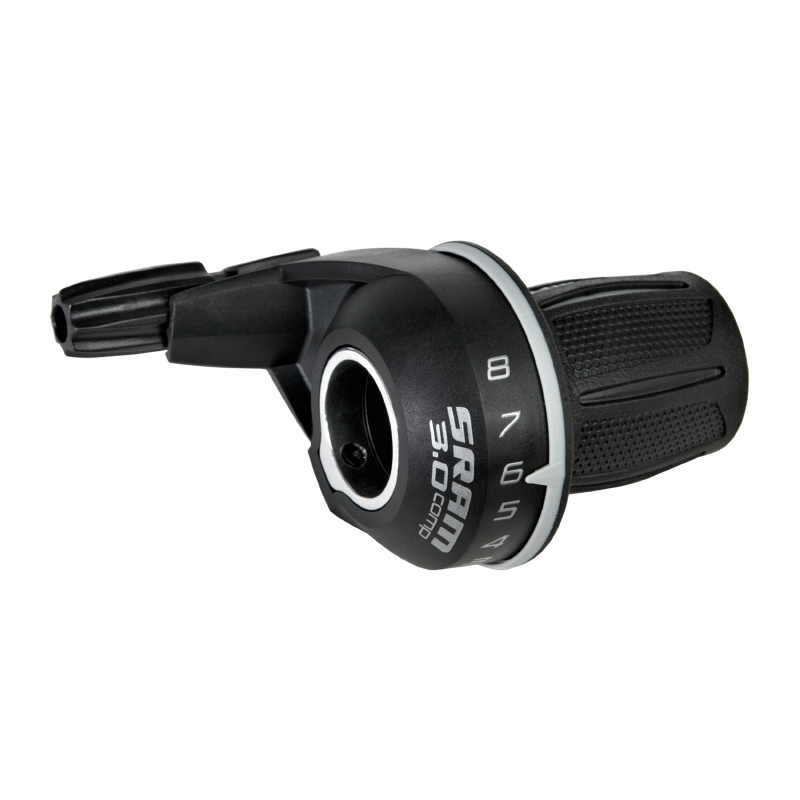 MANETTE VTT SRAM GRIPSHIFT 8V. 3.0 DROITE NOIR - POIGNEE TOURNANTE MANETTE VTT SRAM GRIPSHIFT 8V. 3.0 DROITE NOIR - POIGNEE TOURNANTE