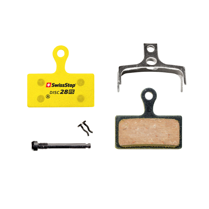 PLAQUETTE DE FREIN VTT SHIMANO XT M8000-M785 - XTR M9000-M985 SLX M666-M675 FSA K-FORCE (SWISSSTOP ORGANIC - DISC 28RS) (PAIRE SUR CARTE) PLAQUETTE DE FREIN VTT SHIMANO XT M8000-M785 - XTR M9000-M985 SLX M666-M675 FSA K-FORCE (SWISSSTOP ORGANIC - DISC 28RS) (PAIRE SUR CARTE)